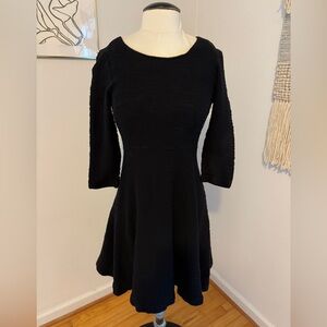 Old Navy Black Fit and Flare Dress